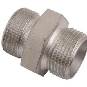 Przyłączka hydrauliczna BB M22x1.5/M22x1.5  płaska/stożek [080010030PS]