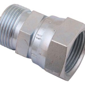 Złącze hydrauliczne stożek AB M22x1.5/M22x1.5 na płasko(nakrętka)/stożek [080025030PS]