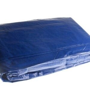 Plandeka LEKKA 5x8m (niebieska) gramatura 55g/m2 [1574-500212]