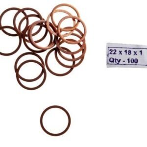 Podkładka, uszczelka miedziana 18x22x1 ( sprzedawane po 100 ) [18X22]