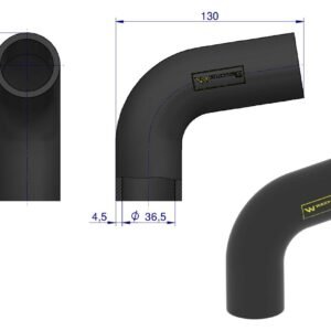 Przewód chłodnicy 3065130R1 WARYŃSKI [3065130R1W]