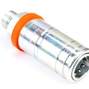 Szybkozłącze hydrauliczne gniazdo PUSH-PULL gwint zew.M22x1.5 seria 3CFHF (max.strumień 250 l/min) ISO-A oryginał Faster [3CFHF0812215F]