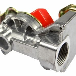 Złącze przewodów powietrza bez zaworu C-330/360/Przyczepa (twarde) x501200 Euro 22x1.5 Czerwone [42480141]