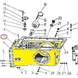 Korpus tylnego mostu C-330  [50013011]