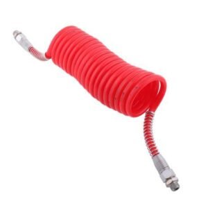 Przewód spiralny M-22x1.5 4.5m czerwony POLMO