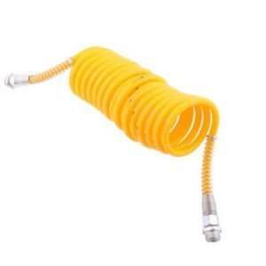 Przewód spiralny M-22x1.5 4.5m żółty POLMO