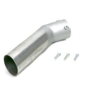 Rura do tłumika 5040390070.1P,504039012/0 wygięta końcówka Bizon WARYŃSKI [5040390070-2PW]