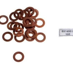 Podkładka, uszczelka miedziana 8x14x0.8 ( sprzedawane po 100 ) [8X14X0.8]