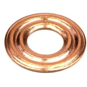 Podkładka, uszczelka miedziana wtryskiwacza 9x22 (0.5mm) falista ( sprzedawane po 100 ) [9X22 (0.5MM)]