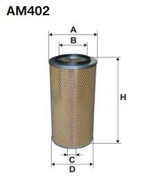 Wkład filtra powietrza WA30-1100 AM 402 Filtron (zam WA30-1100) [AM402]