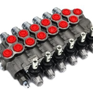 Rozdzielacz sterowany ręcznie 6 sekcyjny 60l/min. [AMV506]