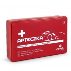 Apteczka samochodowa plus ustnik 250x160x80mm [APTECZKA]