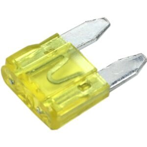 Bezpiecznik MINI płytkowy 20 A (opakowanie 10szt.) [BEZ-MI20A]