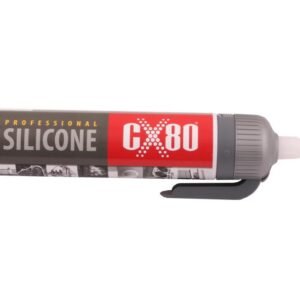 Silikon profesjonalny wysokotemperaturowy CX80 czerwony 210g [CX-80-210CE]