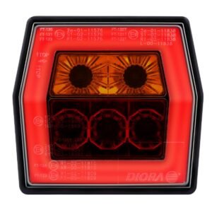 Lampa tylna uniwersalna 3-funkcyjna DIO002 LED DIORA [DIO002D]