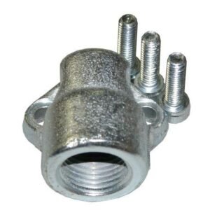 Adapter pompy hydraulicznej kątowy 1/2" 30 mm M6 [DRA330-12]