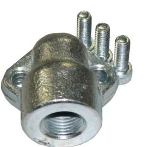 Adapter pompy hydraulicznej kątowy 1/2" 40 mm M8 [DRA340-12]