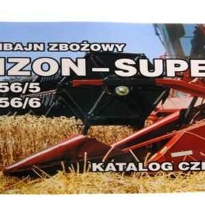 Katalog kombajn zbożowy Bizon- Super Z 56 (ZO56/5 . ZO56/6) [KATALOGBIZONZ56]