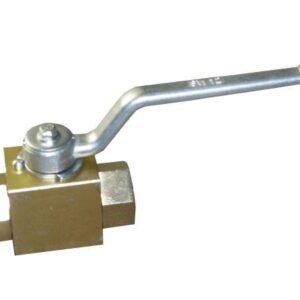 Zawór kulowy hydrauliczny dwudrożny 25 MPA 1/2" [KHB-1/2]