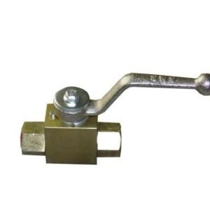 Zawór kulowy hydrauliczny dwudrożny 25 MPA 1/4" [KHB-1/4]