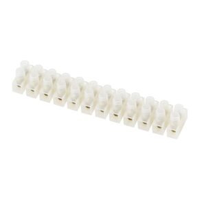 Kostka elektryczna 12 Torów. listwa zaciskowa 2.5mm2 twarda pomarańczowa (  10szt.) [KOSTK25]