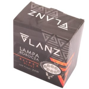 Lampa robocza elipsa 24W 8 LED GLANZ [L0109G]