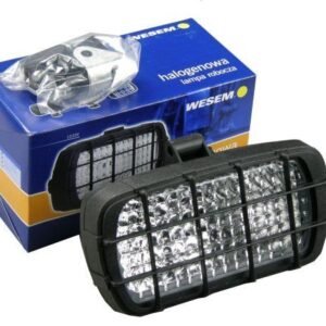 Lampa robocza prostokątna halogenowa 195x96 LPR1.06123 Wesem [LRH3PW]