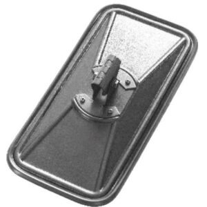 Lusterko uniwersalne  mocowanie metalowe + plastikowa tuleja 390 x 195 obejma ( sprzedawane po 2 ) [LS0004]