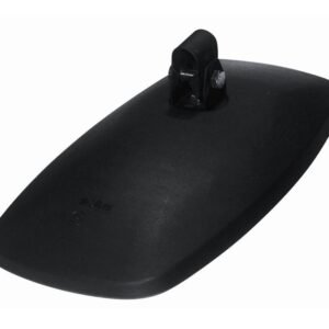 Lusterko uniwersalne 320 x 170 mocowanie fi 15mm - fi 18 mm promień gięcia szkła R1800. LS0016 Nowa Konstrukcja [LS0016NK]