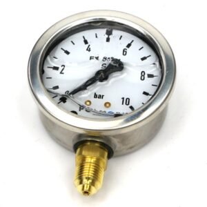 Manometr glicerynowy 0-10 bar G 1/4 POLMO