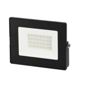 Naświetlacz, Lampa LED SMD 230V 20W 6500K 1660LM IP65 CZARNY [NASW20W6K]