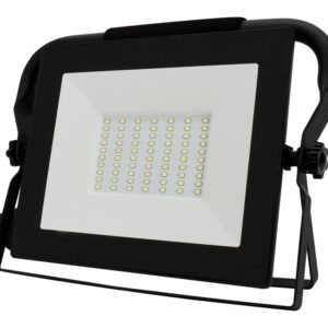 Naświetlacz LED SMD 50W 6500K 4320LM IP65 CZARNY PRZENOŚNY PRZEWÓD 1.5M [NASW50W6K-PRZ]