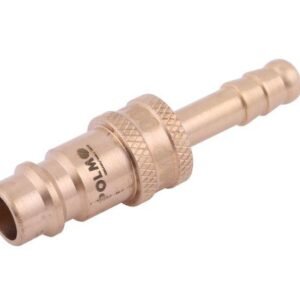 Szybkozłącze pneumatyczne P26 NW7.2 wtyczka pod wąż DN06mm POLMO  ( sprzedawane po 5 ) [P26WT06MMP]