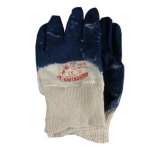 Rękawice ochronne powlekane nitrylem ( sprzedawane po 12 ) [REKAWICE 100310]