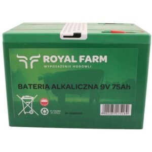 Bateria alkaliczna 75Ah 9V ROYAL FARM 201031002 do ECOSTOP [RF-10200103]