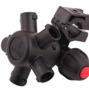 Oprawa rozpylaczy dysz 5-drożna 20mm na otwór 10mm bez kołpaka opryskiwacz Arag (  5 ) [RM-40649271]