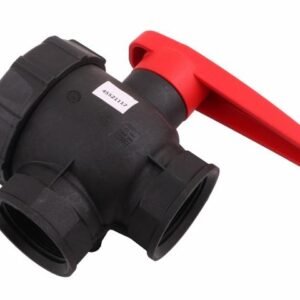 Zawór kulowy manualny 3 drożny serii 455 złącze gwintowane 2" opryskiwacz Arag [RM-45521117]