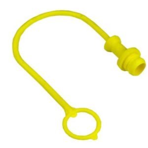 Pokrywa (zaślepka) do gniazda szybkozłączy 3/8" ISO-A 18.3-23-TPE żółte (sprzedawane po 5) [RM-GNIA38Z]