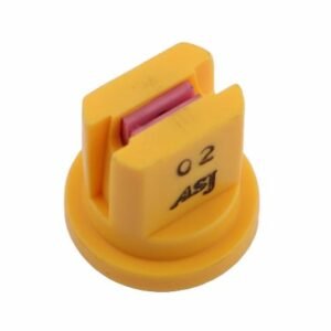 Rozpylacz płaskostrumieniowy antyznoszeniowy wkładka ceramiczna żółty Dysza LDC ASJ (   20 ) [RM-LDC11002]