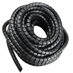 Osłona spiralna na węże hydrauliczne SGX-25 (Zakres: 22-28mm) czarna (sprzedawane po 20) 20m [RM-SGX-25]