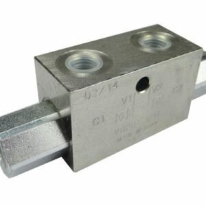 Zawór VBPDE 1/4"  - zwrotny bliźniaczy, sterowany (zamek hydrauliczny) [RM-VBPDE 1/4]