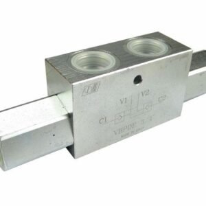 Zawór VBPDE 3/4" - zwrotny bliźniaczy, sterowany (zamek hydrauliczny) [RM-VBPDE 3/4]