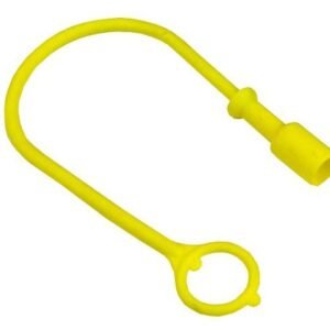 Pokrywa (zaślepka) do wtyczek szybkozłączy 1/4" ISO-A 12.7-20-TPE żółte (sprzedawane po 5) [RM-WTYK14Z]