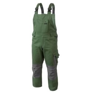 Spodnie robocze ogrodniczki zielone RUWER r. M (50) [ROSPOD-M]
