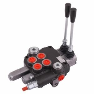 Rozdzielacz hydrauliczny dwusekcyjny (2-sekcyjny) 1-sekcja pływająca 80L [ROZ2P80X1P]