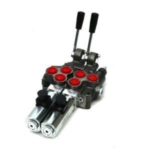 Rozdzielacz hydrauliczny (50 l/m) 2 sekc.ster. Ręczno elektryczne 24 DC [ROZ50-2-RE24]