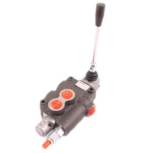 Rozdzielacz hydrauliczny jednosekcyjny (1-sekcyjny) 80L z zatrzaskiem [ROZDZIELACZ1P80Z]