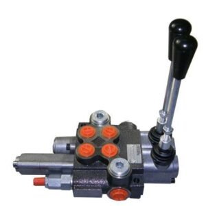 Rozdzielacz hydrauliczny dwusekcyjny 1-sekcja pływająca 40L [ROZDZIELACZ2P40]