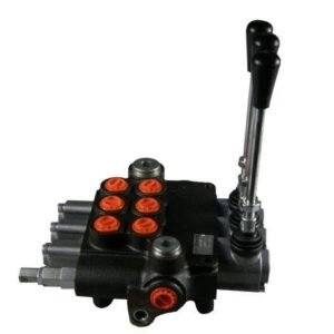 Rozdzielacz hydrauliczny trzysekcyjny (3) 80L [ROZDZIELACZ3P80]