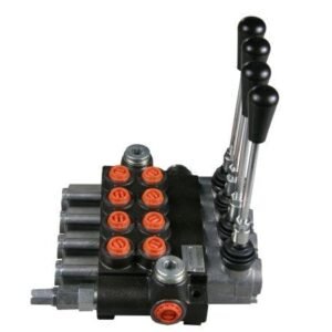 Rozdzielacz hydrauliczny czterosekcyjny (4) 40L [ROZDZIELACZ4]